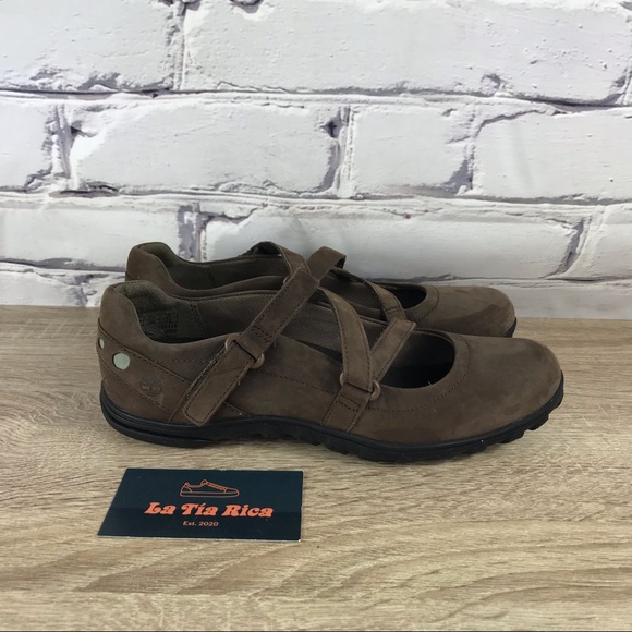 Timberland Shoes - Timberland Anti Fatigue Brown Suede Mary Jane